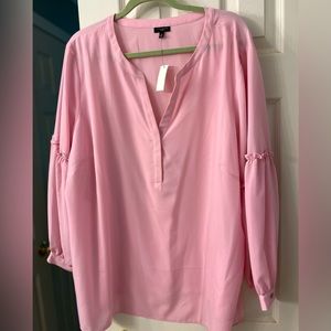 Talbots NWT Pink Womens Blouse